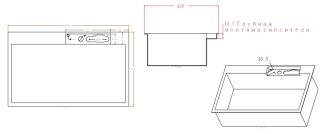 Многофункциональная кухонная мойка Savol S-SC002W с водопадом 75см белый